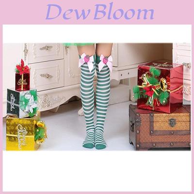 Hochwertiges Damenmode Sexy Grünes Weihnachten Cosplay Elfenkostüm Kleid Set