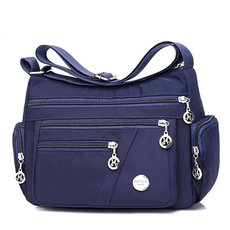 Women's Crossbody Bag Shoulder Messenger Bag Women Waterproof Nylon Oxford Crossbody Bag Messenger Handbags Travel Wallet