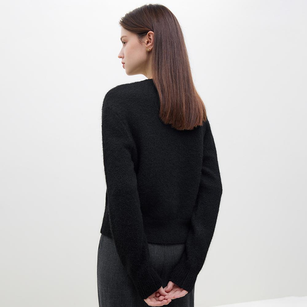 WEDNESDAY DELIGHT Wd_Design Button Point Sweater