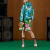 Previous Season painterly-print silk shorts 697957-ZAIP8-3481