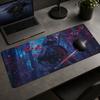 Neon Forest Samurai Mouse Pad Gamer XL HD Computer Mousepad XXL Mechanical Keyboard Pad Non-Slip Office Accessories