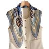 "Italian Old Money Style" Silica Silk Scarf Women's Spring and Summer Mulberry Silk Scarf Fashion Decorative Scarf