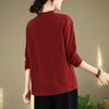 Top for Women Autumn Winter Large Size Loose Long Sleeve Knit Half-high Neck Pullover Sweaters Top