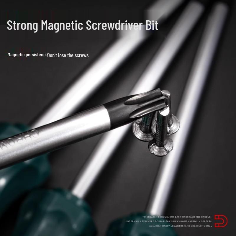 Plum Blossom Cross-Shaped Screwdriver Set T10-T30 with Hole Star Design