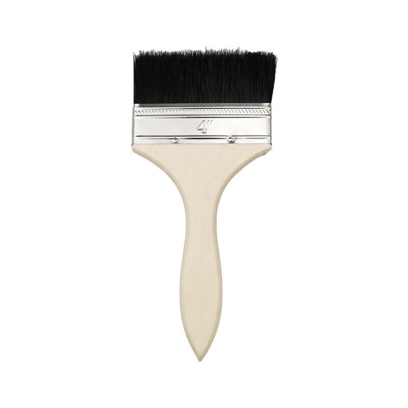 Shenglianxing Wood Handle Black Bristle Utility Brush Set (10-Pack)