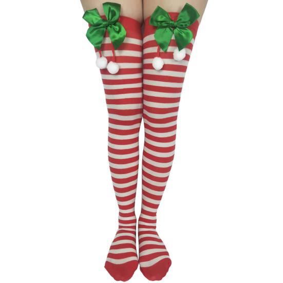 

Рождественские носки, удобные, милые, хорошие эластичные чулки, аксессуары для косплея 2