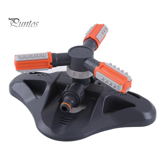 

Спринклер для газона с 3 рычагами, вращающимися на 360 градусов. Настраиваемая зона распыления. Универсальная простая установка. Крепление для спринклера для сада.