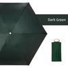 Flat 50% Off Folding Pocket Card Umbrella, Sun and Rain Protection, Black Coating, Uv Protection, Sunshade Umbrella, Dual-Use Umbrella