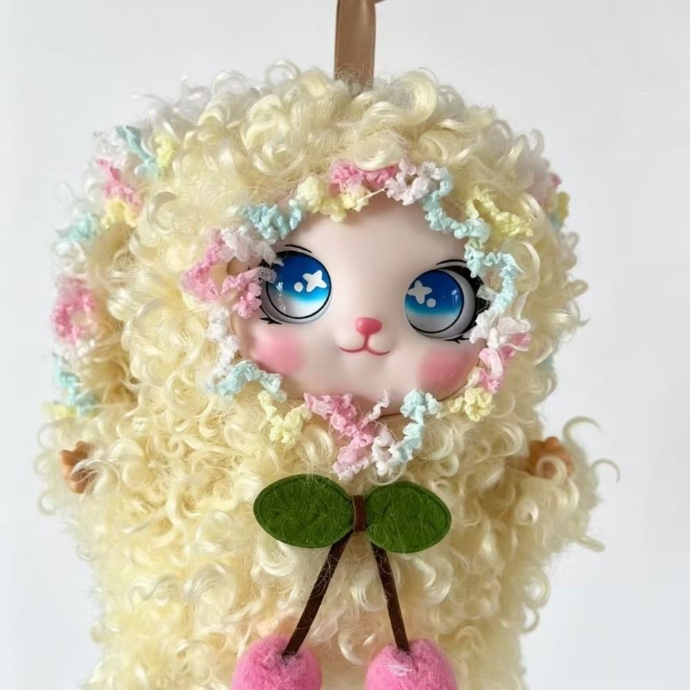 Ornaments Rabbit Doll Figures Bag Hanging Bunny Plush Doll Pendant  Backpack Decor