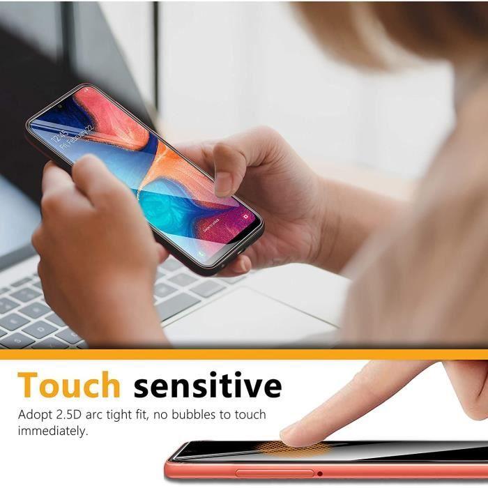 Film de protection d'écran - LittleMonkey - Samsung Galaxy A21 - Verre Trempé - 9H Dureté - 3 pièces