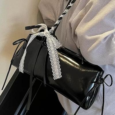 Borsa a spalla sottoseno stile balletto, di nicchia e semplice, casual, elegante e di alta gamma, da donna, a tracolla singola