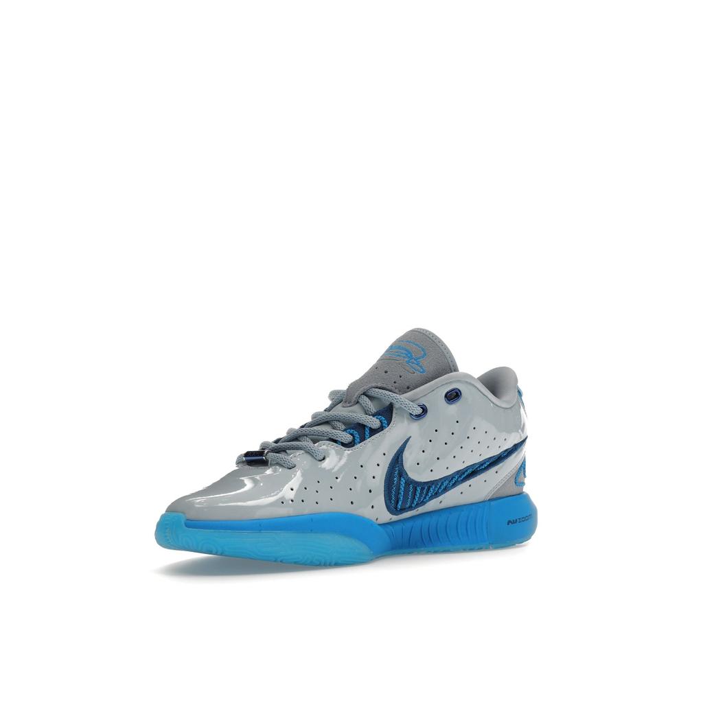Nike LeBron 21 GS Light Armory Blue Kinder-Sneaker Blue-Hero Ashen-Slate Court-Blue FV1210-400