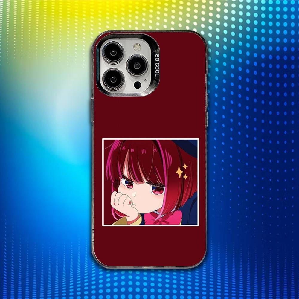 Oshi No Ko Kana Arima Phone Case For iPhone 16,15,14,13,12,11,Mini,Pro,SE,MAX White Matte Shockproof Cover