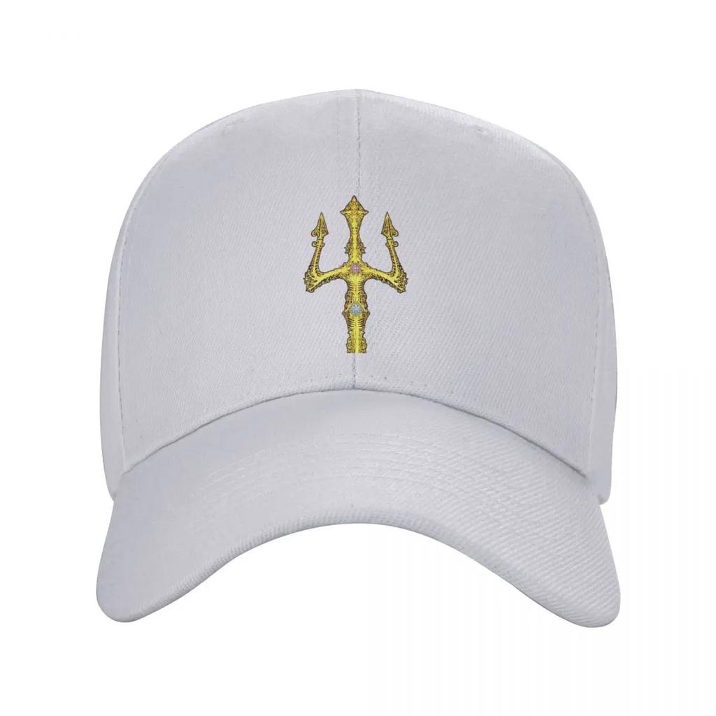 Poseidon trident forkking of sea Baseball Cap Funny hats sun hat Golf Unisex Womens
