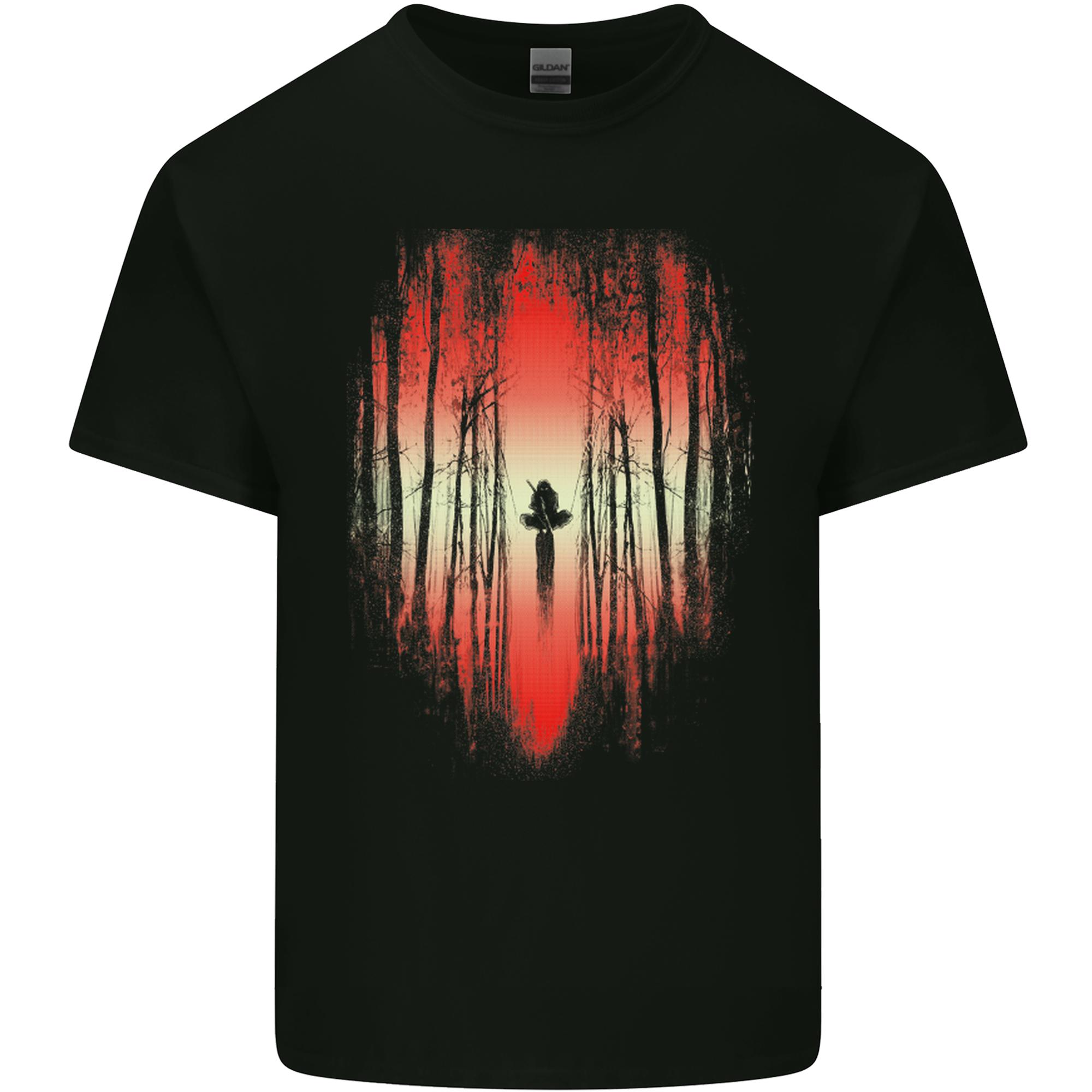 Ninja Landscape Martial Arts MMA Samurai Unisexs Light Cotton TShirt S