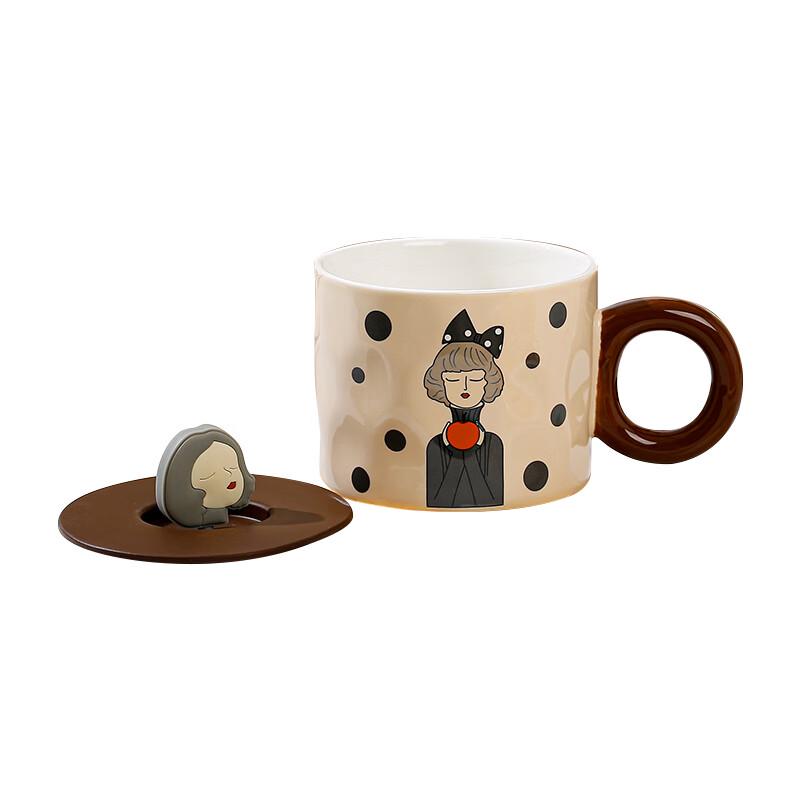 Apple Girl Ceramic Mug