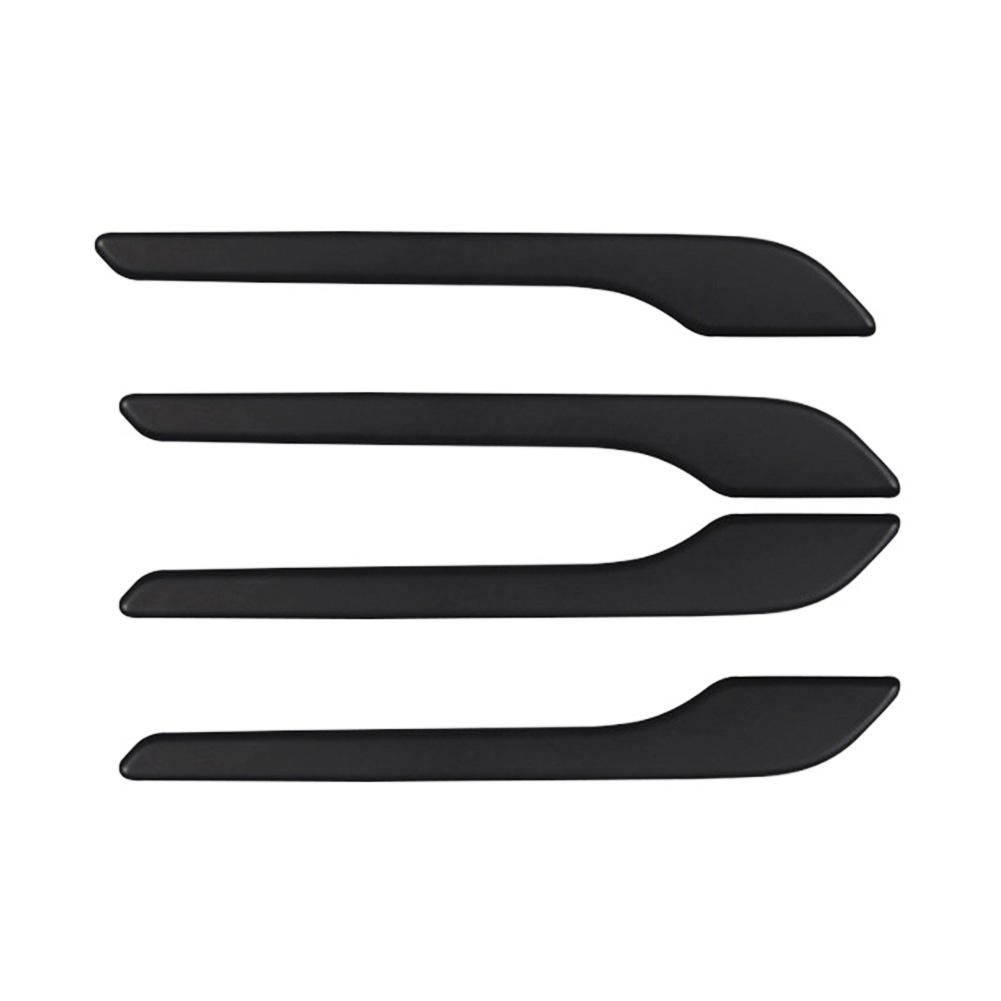 4PCS Car Door Handle Cover Protector Sticker Carbon Fiber ABS Styling Premium Durable Car Accessories for Tesla Model 3 Y