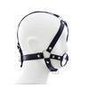 VaHppy Gag Máscaras Sexo Oral Jogos de Casal Role Play Cosplays Rainha Condicionamento Escravo de Cão PU Silicone Ossos de Cão Bolas de Sucção Argola O Bondage