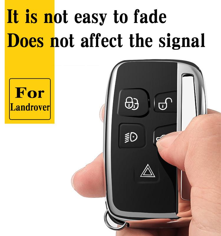 Hight Quality TPU Key Case Cover Protective Shell for Land Rover FREELANDER DISCOVERY RANGE ROVER Range Rover Evoque Jaguar