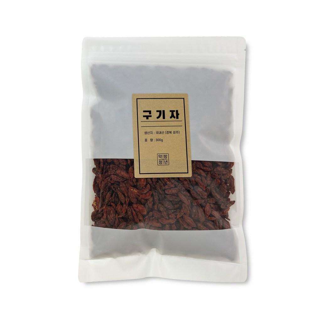 Yakbang Cheongnyeon Domestic Grade 1 Dried Goji Berries (For Goji Berry Tea) 300g 1 pcs