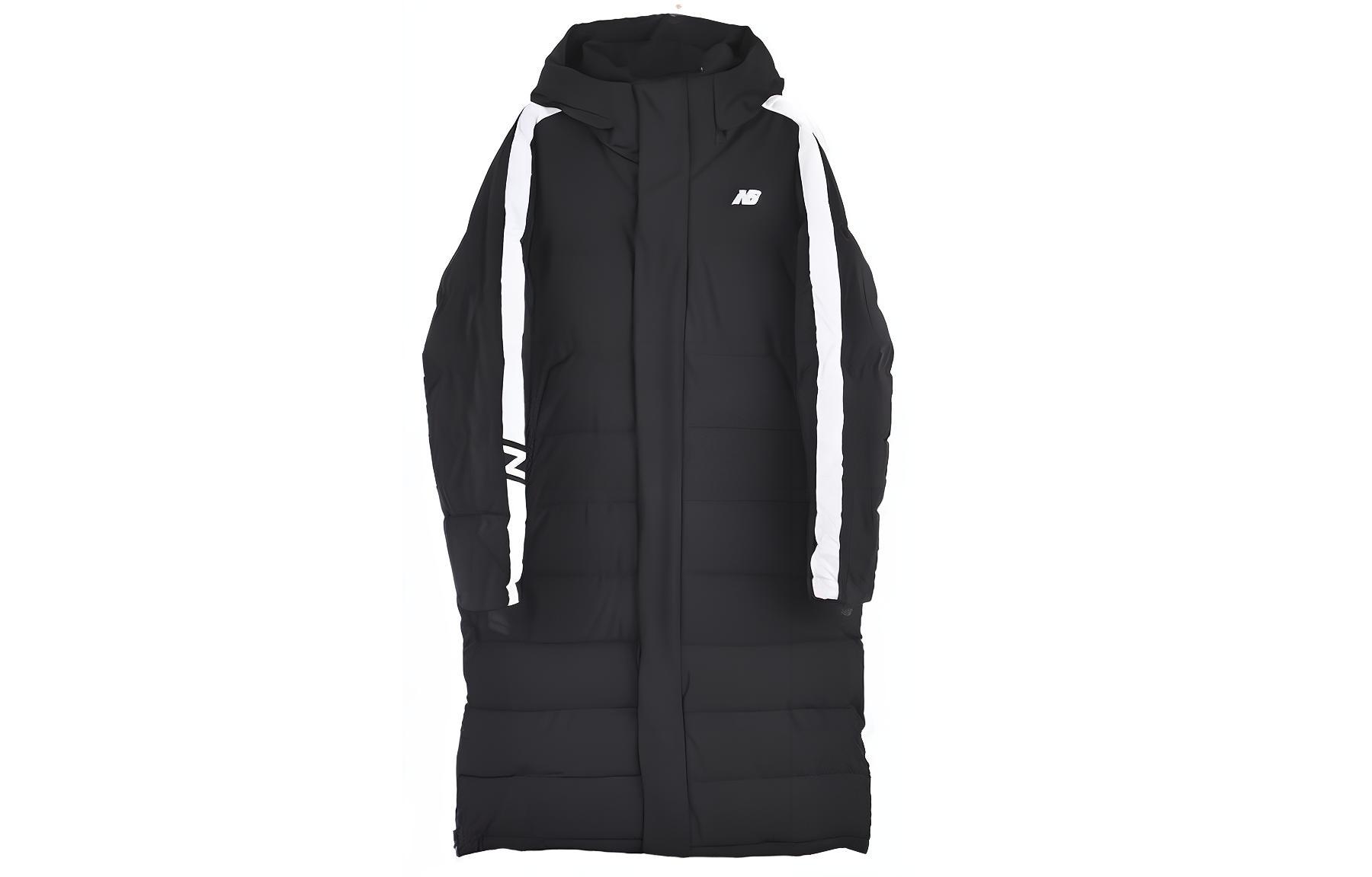 New Balance Down Jackets Unisex Black Hooded Moderate Other NP846111-BK XL
