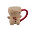 300ml Christmas Gingerbread Man Mug Ceramic Mug Biscuit Mug Drinkware Gifts