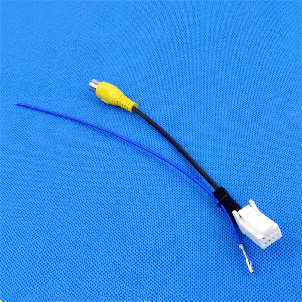 New 8 Pin Car Reverse Rear Camera Video Plug Converter Cable Adapter For Subaru