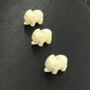 5Pcs/Pack, 11×14.5mm Elephant Shape Plastic Beads with Hole - Cute Animal Charms for DIY Jewelry - Handmade Bracelet/Necklace Craft Supplies