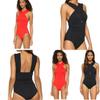 Elegant 2018 Fashion Sexy Plus Size Bathing White And Black Beach Bikini Swimsuit