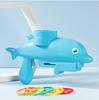Flying Gun Boys And Girls Bamboo Dragonfly Bubble Ejection Spinning Top Soft Outdoor Toys For Children
