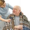 Bonus Dad Gift from Daughter Son Flannel Throw Blanket, for Stepped up Dad, Birthday Ideas for Men, Brown Soft Farmhouse Bedding Sofa Blankets