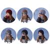 Winter Outdoor Warm Cap Scarf Two-Piece Set Velvet Ear Protection Cap Women's Coldproof Knitted Wool Cap