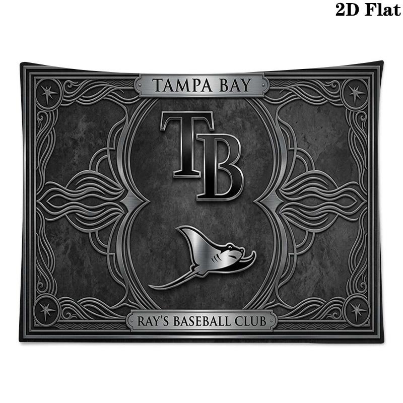 Tampa Bay Devil Rays Wall Tapestry Aesthetic Wall Hanging Printed Fabric Blanket Decorative Tapestries for Bedroom Living Room Home Decor