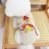 New Winter Clothes with Fleece Warmth for Pets, Dogs and Cats, Teddy Bichon Frise Tractable Vests