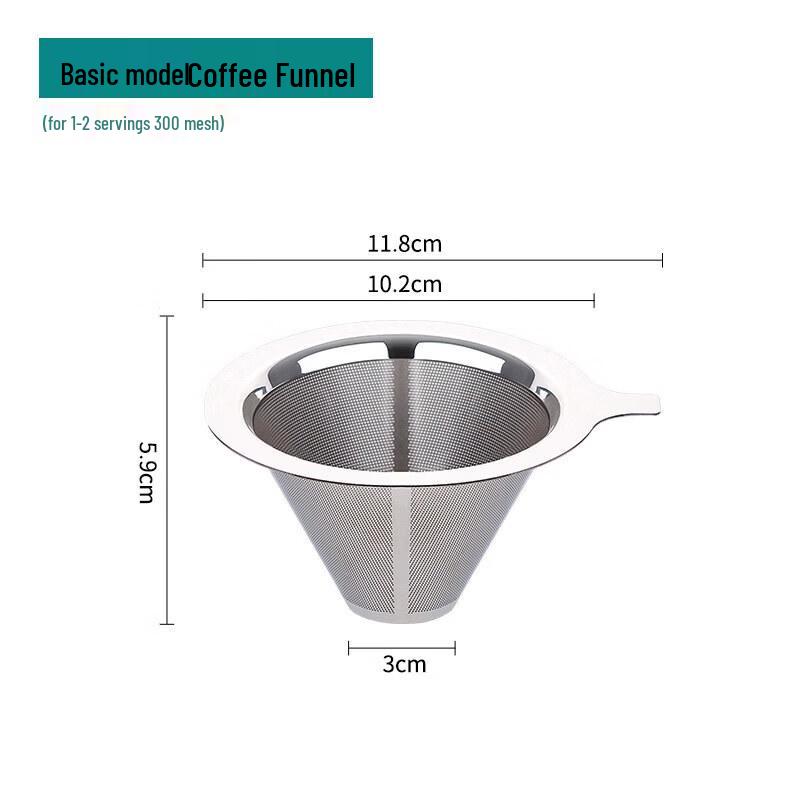 Reusable Cloth Drip Coffee Filter Set
