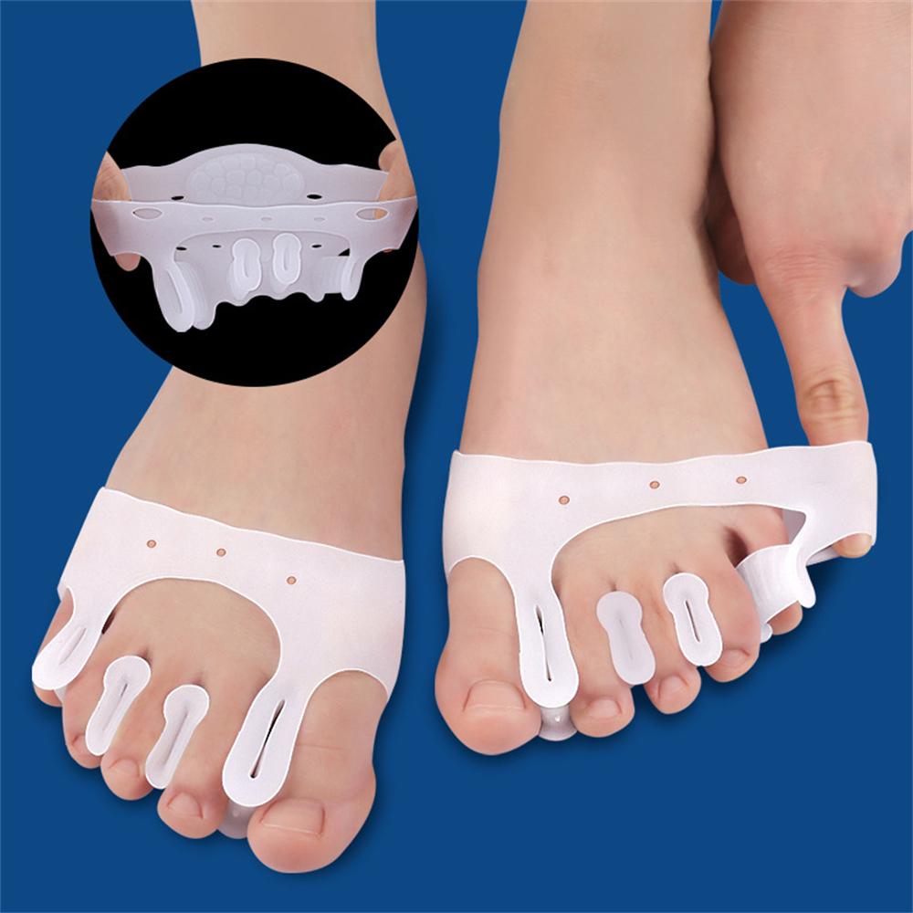 3 Pairs Five-Hole Metatarsal Pads - Silicone Foot Pads for Toe Alignment, Pain Relief & Comfort for Metatarsalgia, Neuroma & Bunions