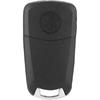 2 Button Car Remote Key Cover,ABS Flip Key Fob Case for Vauxhall Opel Corsa Astra Vectra Zafira