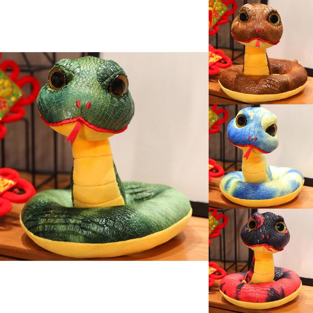 Adorable Plush Snake Toy Cuddly Stuffed Animal Doll For Kids Perfect Gift Idea