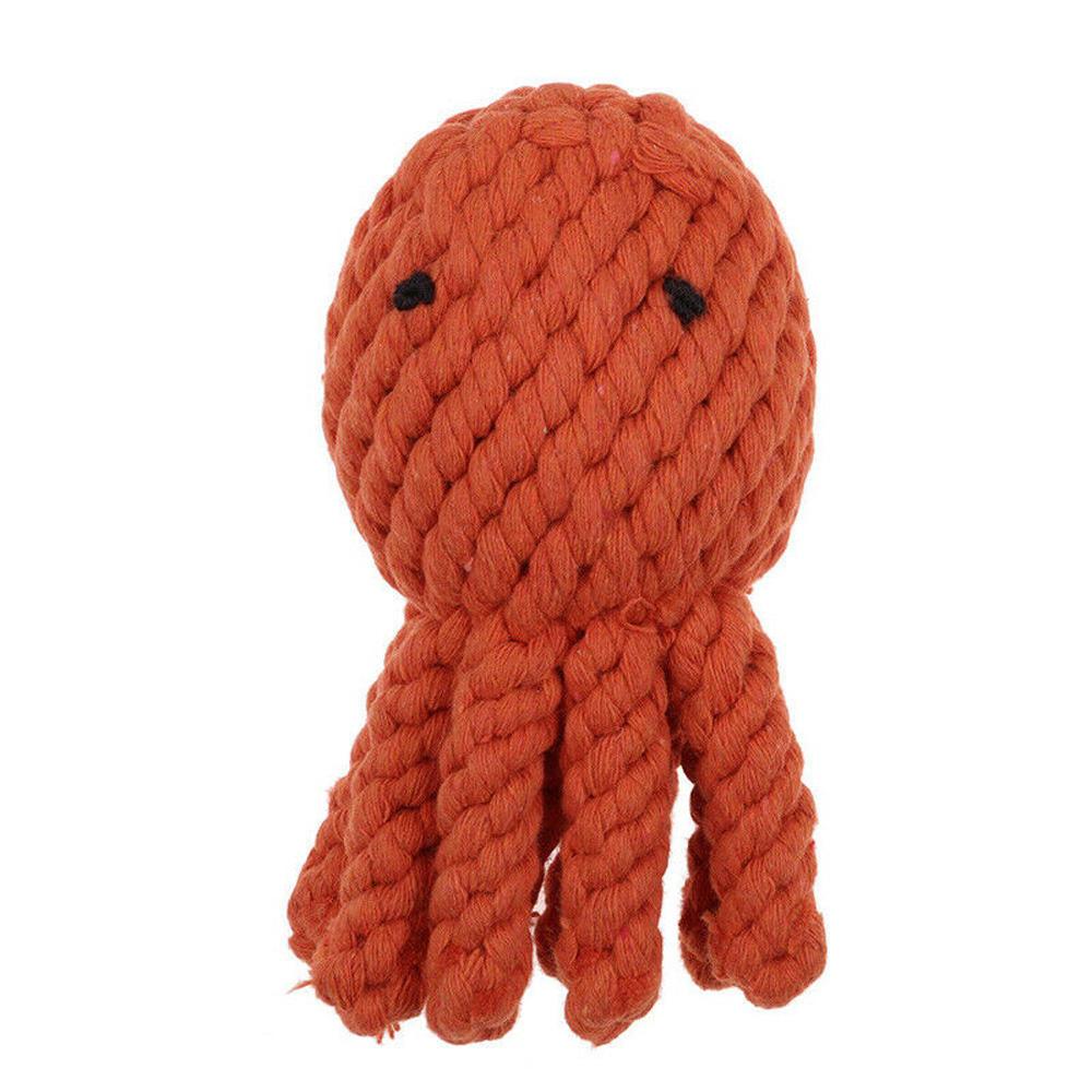 Animal Teeth Cleaning Cotton Rope Interactive Puppy Cotton Rope Toy Chew Toy Dog Toy Pet Supplies