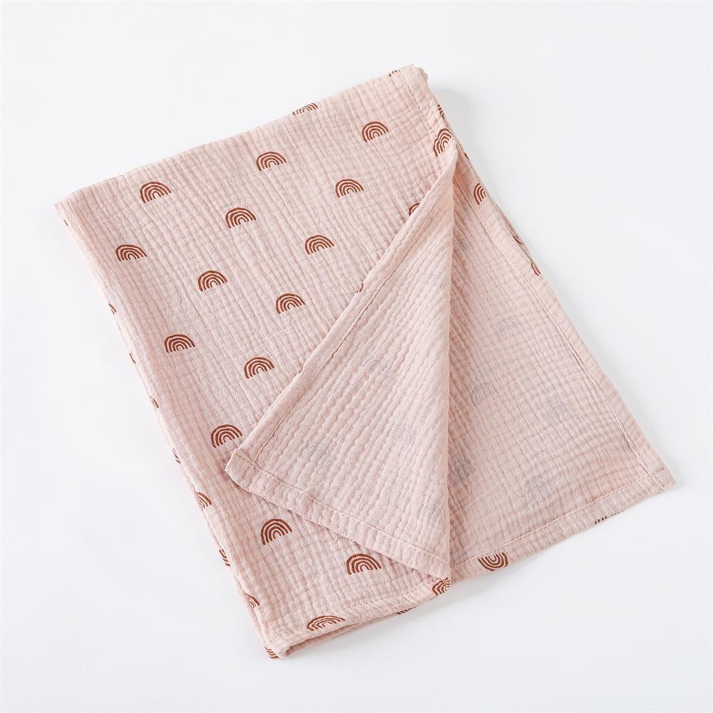 85*65cm Muslin Squares Baby Swaddle Blanket Newborn Diaper Bedding Cotton Stroller Blankets Infant Nap Cover
