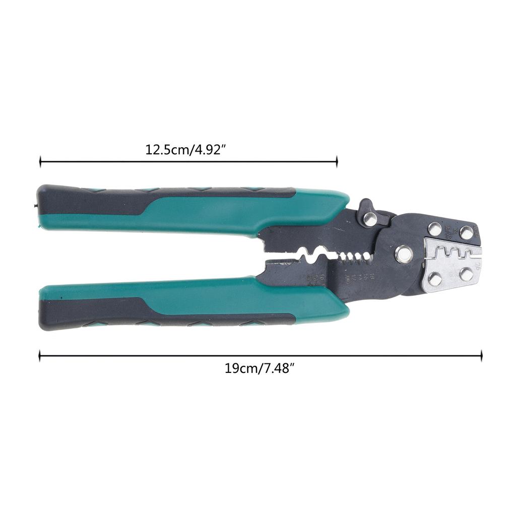 Clește de sertizare pentru terminale izolate cu 320 buc conectori electrici terminale RNB/SNB pentru vârfuri de sârmă cu șuruburi de 0,5-4 mm