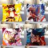 Animated Movie Nezha Pillow Case Fashion Square Pillowcase Bedroom Sofa Room Ins Decoration Leisure