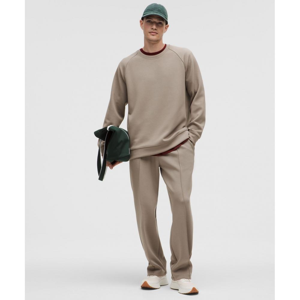 Lululemon Smooth Spacer Classic Fit Crew Warm Ash Grey