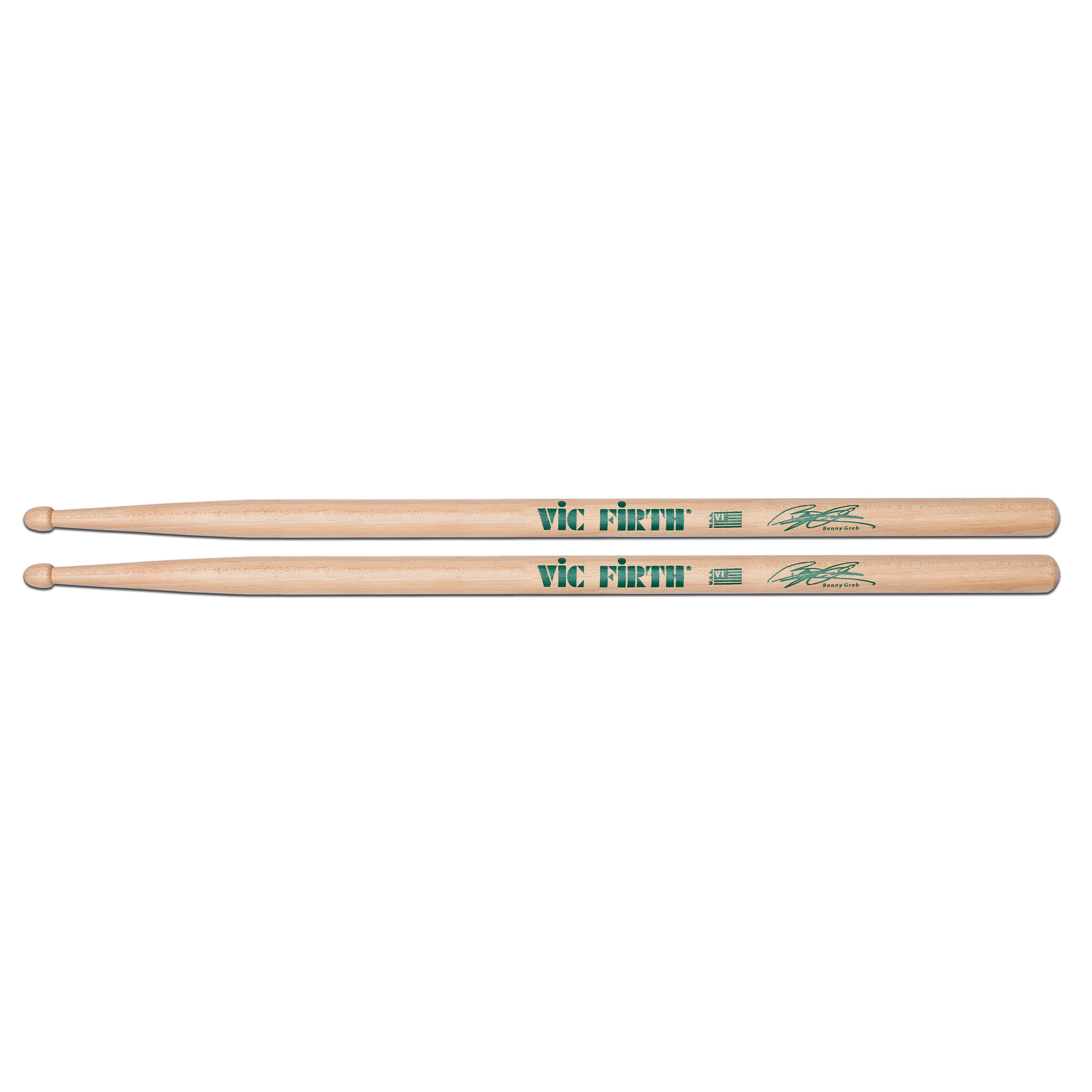 

Подпись VIC FIRTH BENNEY GREB Drumstick VIC-SBG