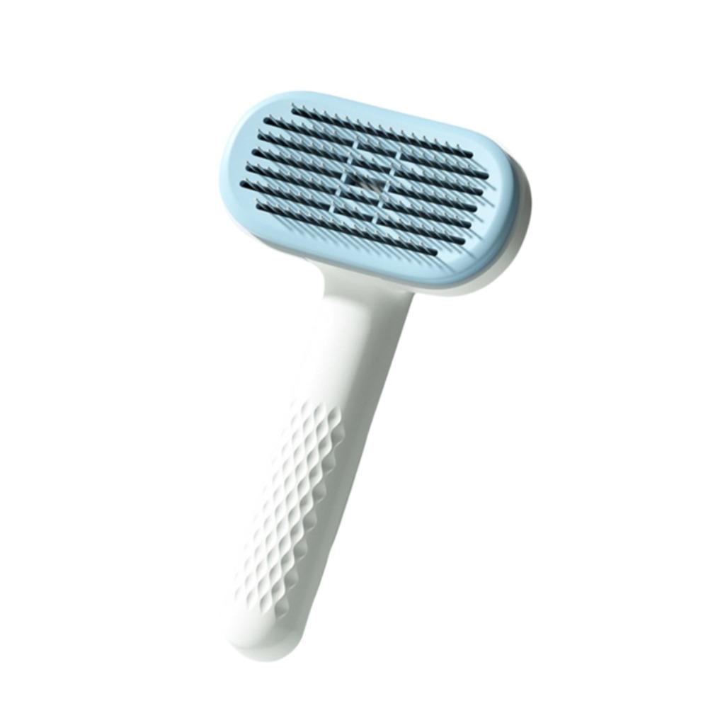 Self-Cleaning Pet Needle Comb Stainless Steel Dog Hair Remover Pet Massage Comb Bath