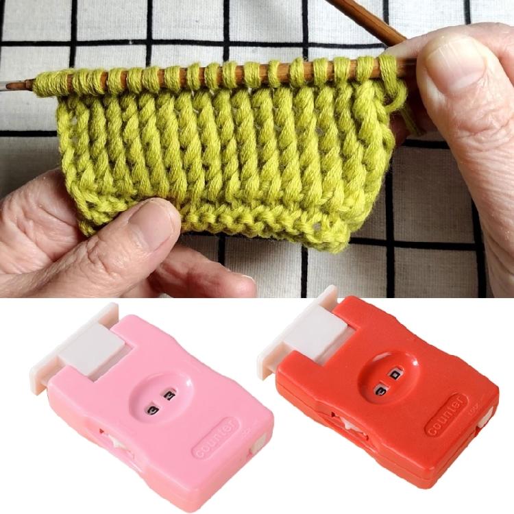 Plastic Knitting Counter Crochet Row Counter Manual Knitting Tool
