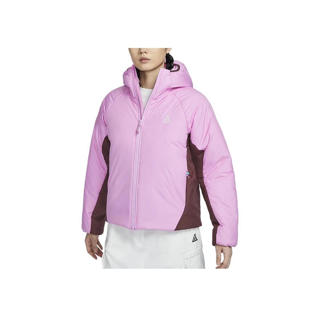 New Nike THERMA FIT ADVACG Collection 'Rope De Dope' Puffer Jacket Women's Yang Zhang Pink FV7336-632