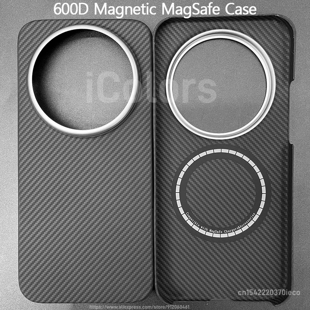 For Xiaomi 17 Ultra Magnetic MagSafe Case Aramid Carbon Fiber Case Ultra Thin Lightweight Armor Protective Cover