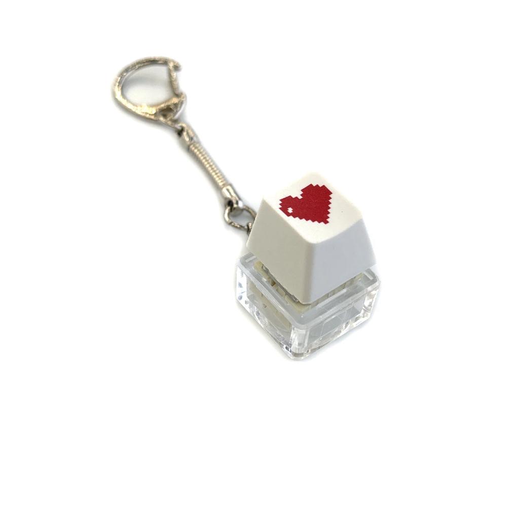 Decompression Keychain Mechanical Keyboard Button Keyring Fingertip Key Cap Pendant Antistress Toy