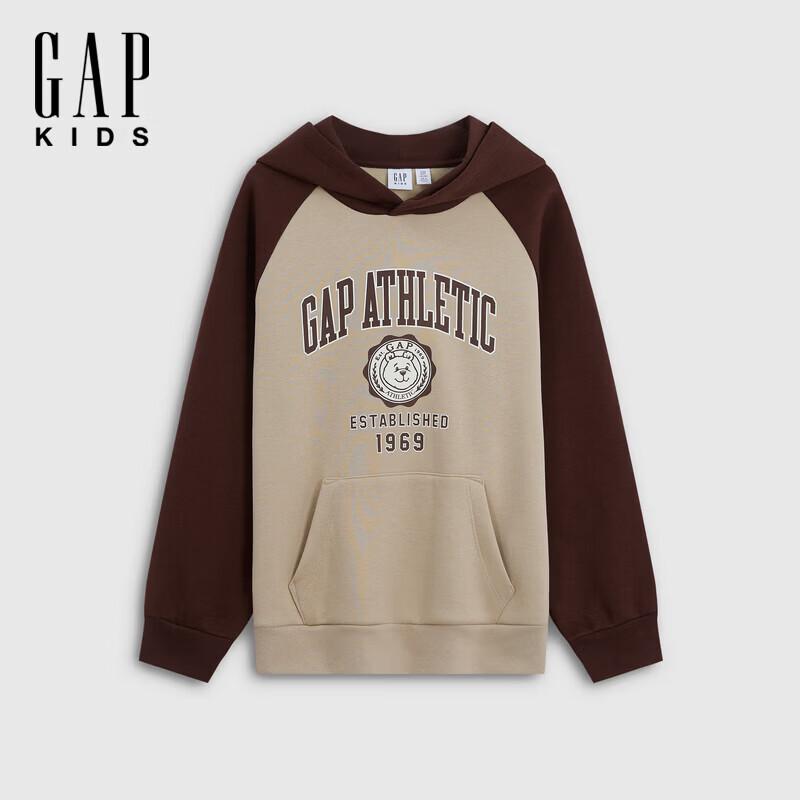 Gap Boys' Colorblock Fleece Pullover Sweatshirt